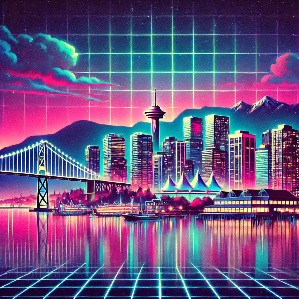 artistic image of vancouver bc